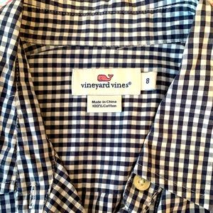 Vineyard Vines Gingham Classic button down